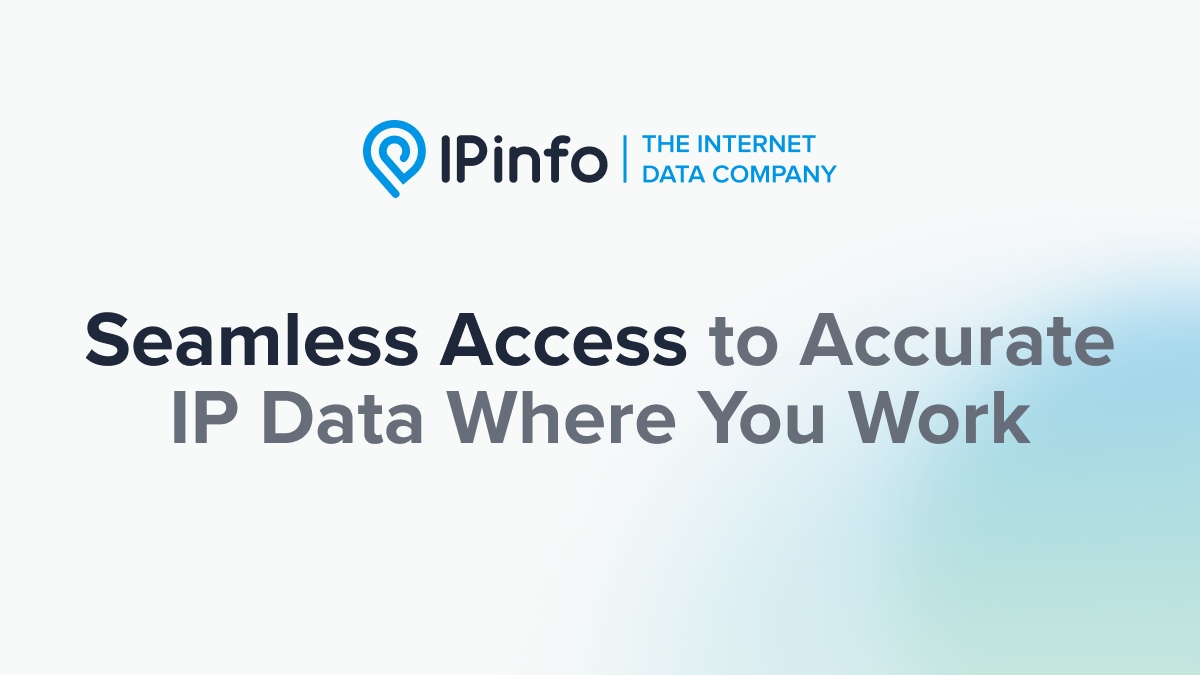 Deeper IP insights for your Snowflake data cloud | IPinfo.io